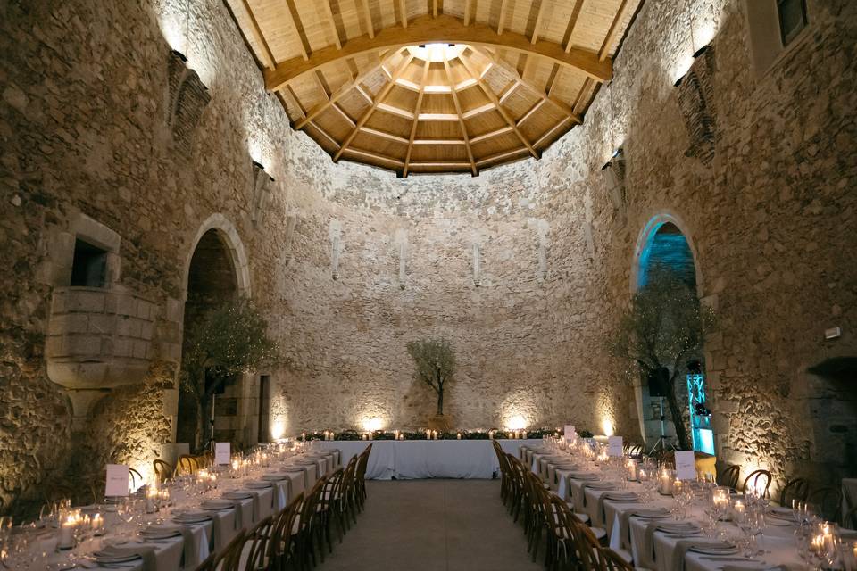 Banquete en la iglesia