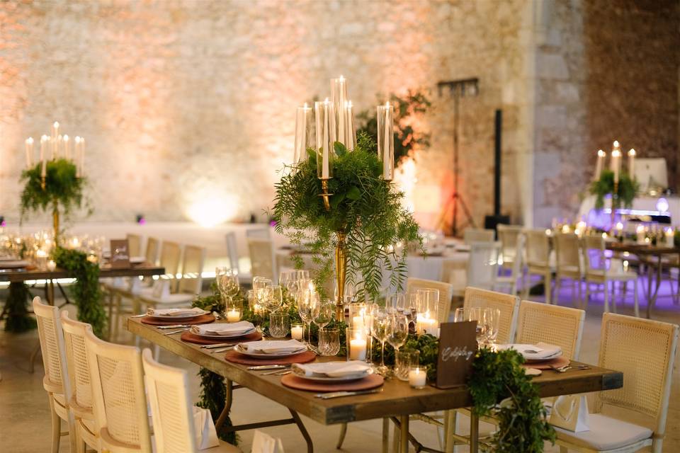 Ceremonia en el claustro