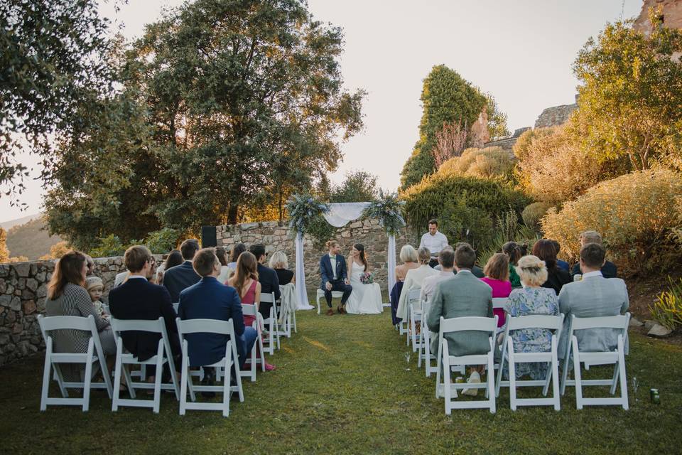 Ceremonia jardín