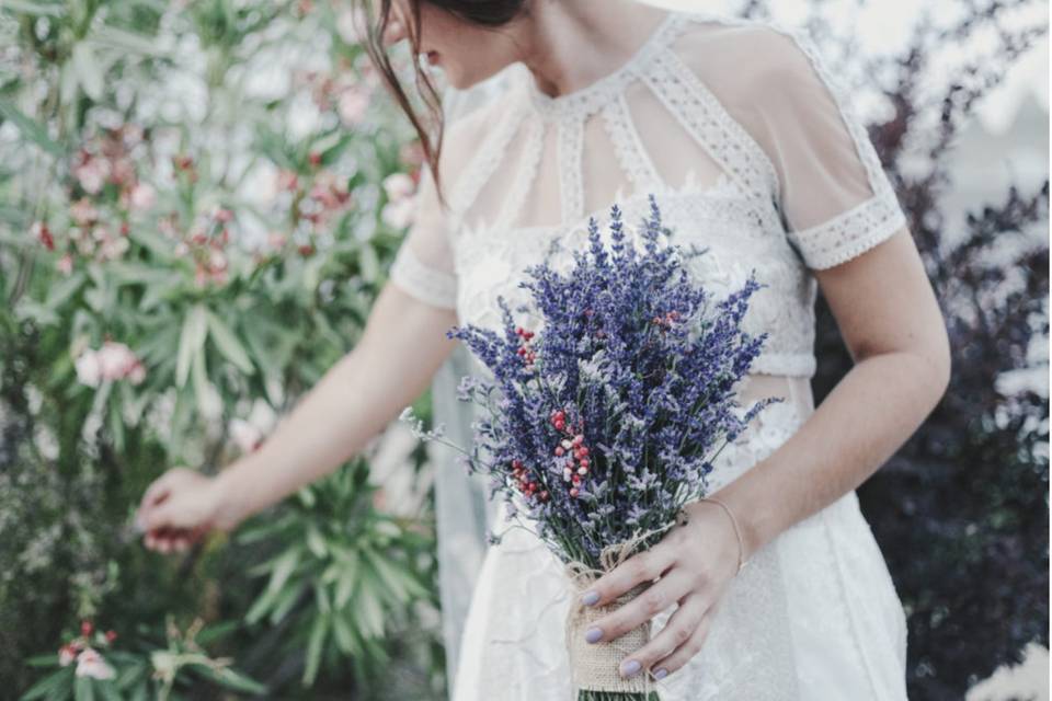 Detalle de novia