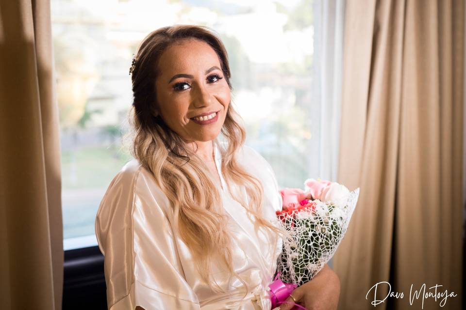 Sesión de foto novia