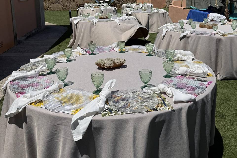 A&N table set-up