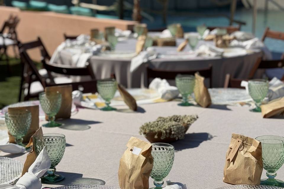 A&N table set-up