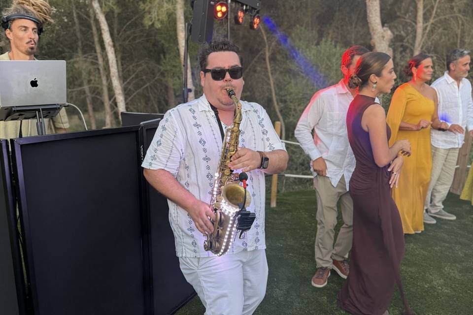 A&N Sax live