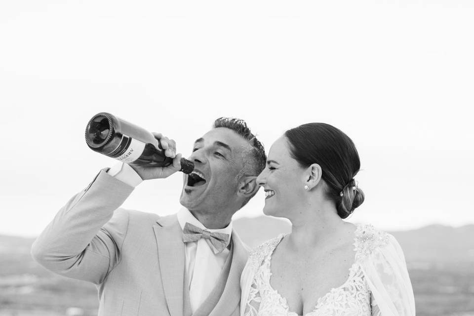 El brindis