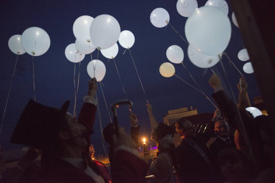 Lanzada de globos