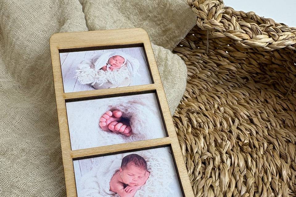 Portafotos con imán