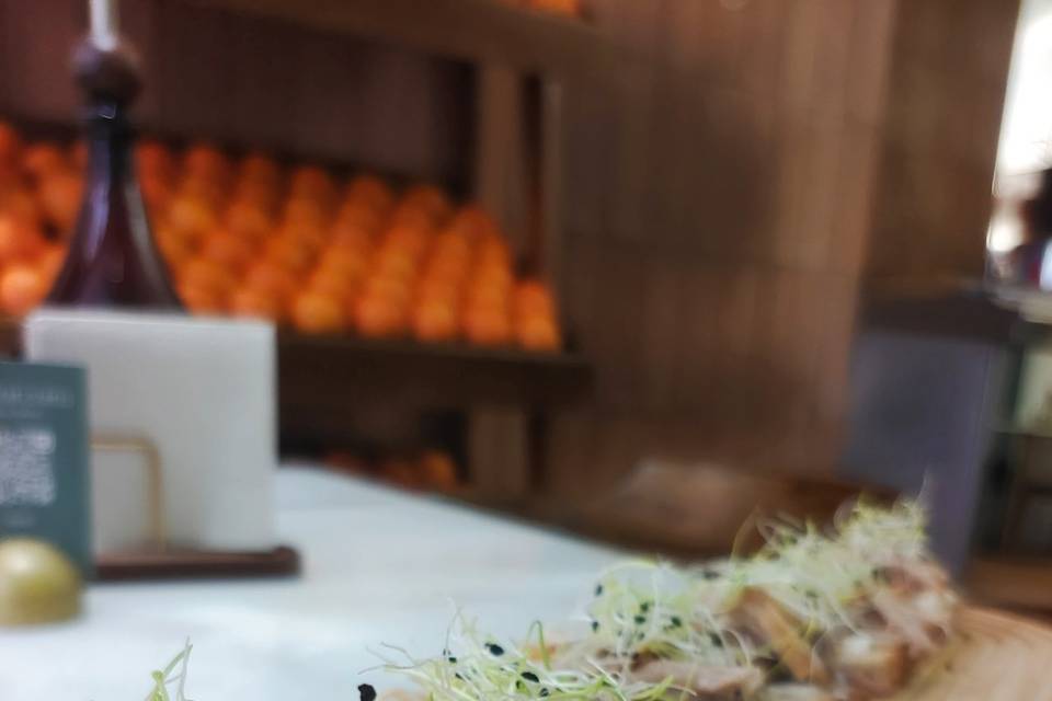 Tasta de jamón asado & alioli