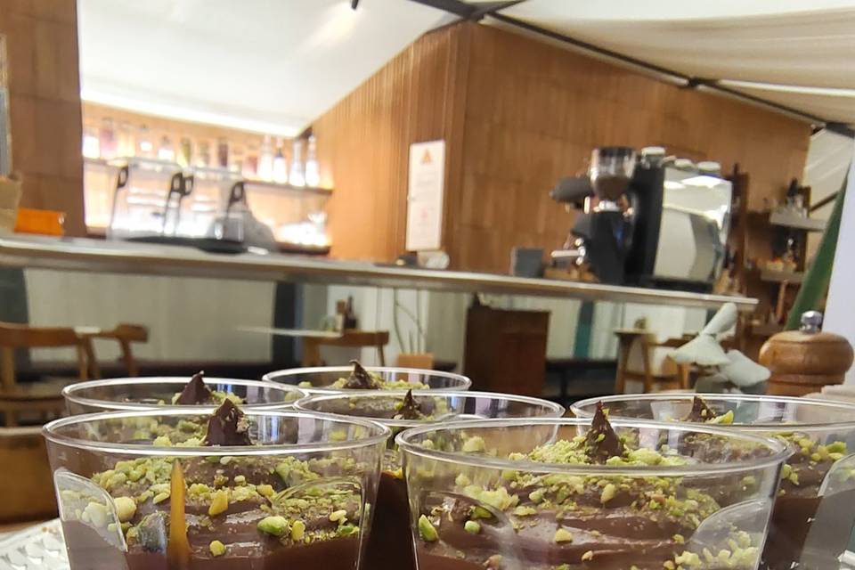 Mousse de choco & pistacho