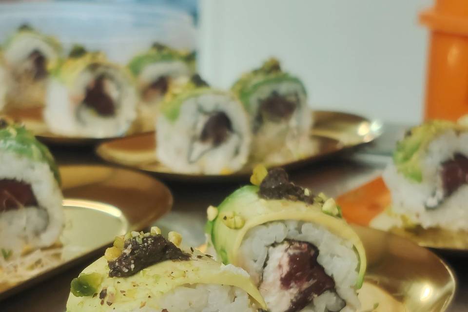 Roll atún & ricotta