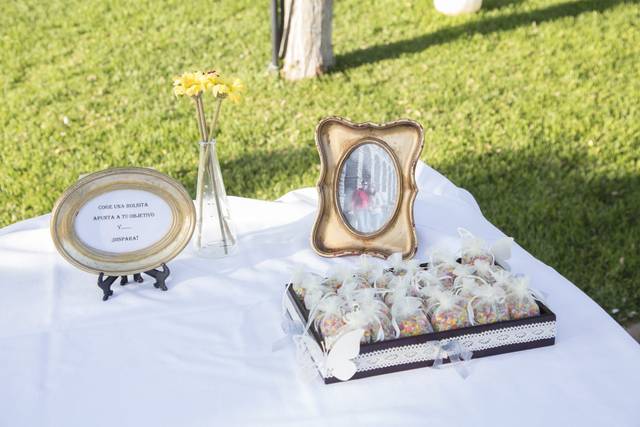 Decoración bolsitas de arroz