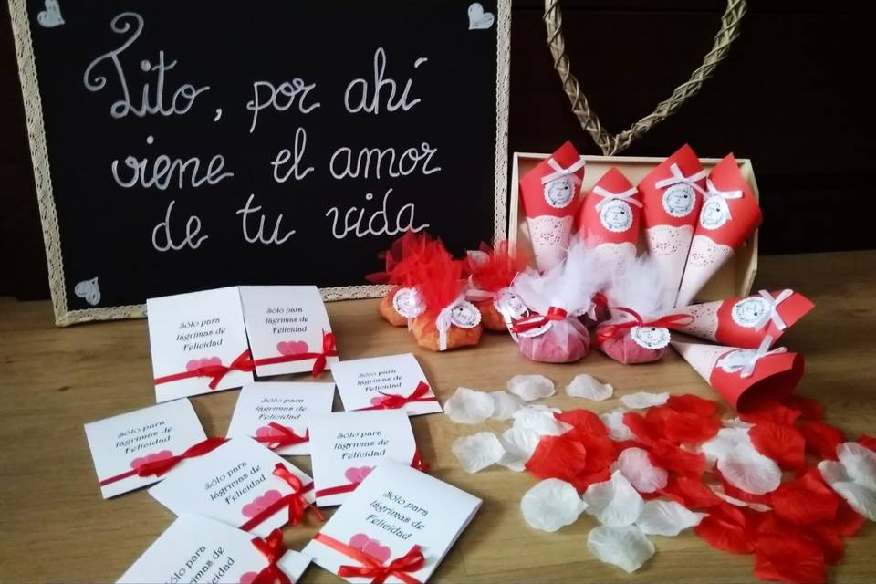 Todo lujo de detalles para tu boda