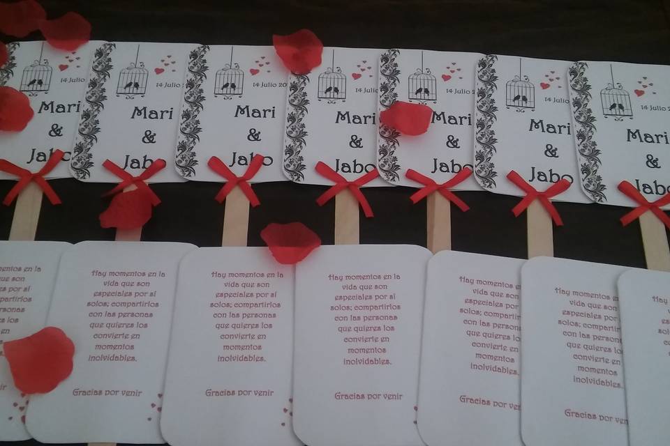 Todo lujo de detalles para tu boda