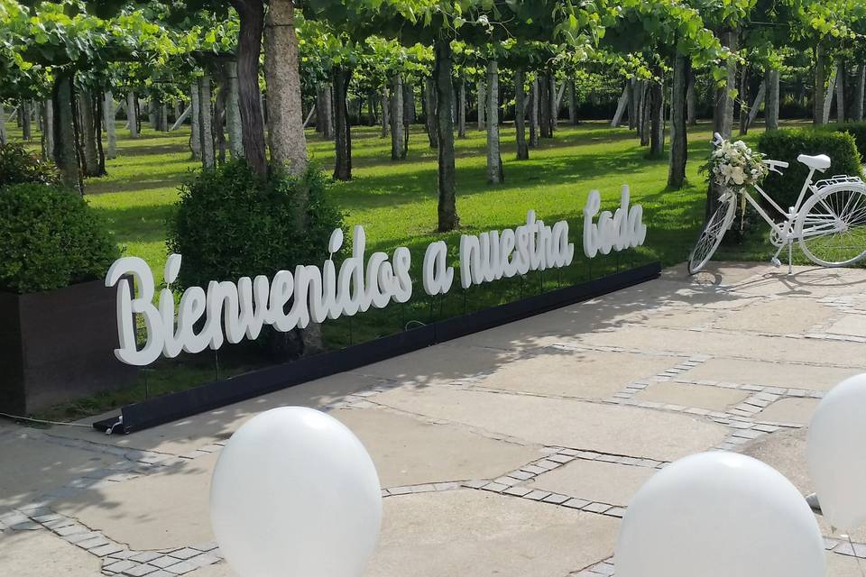 Bienvenidos a nuestra boda