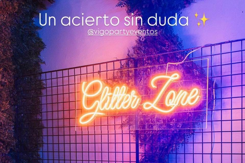 Glitter zone