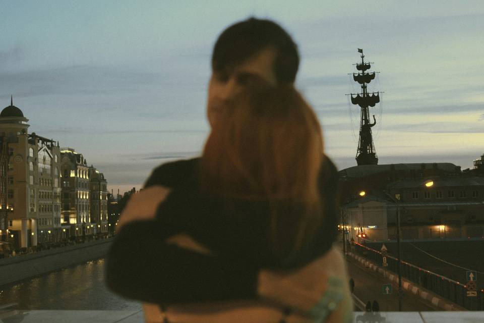 Pareja de viaje