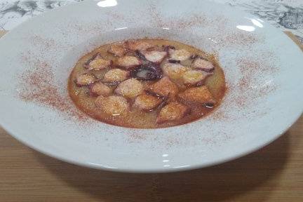 Pulpo de las rías gallegas