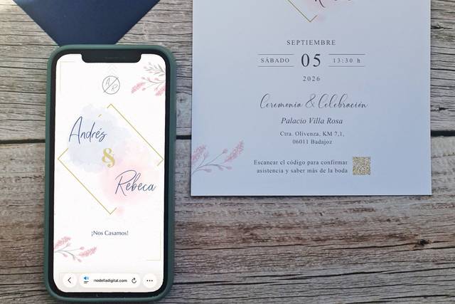 Invitación digital interactiva