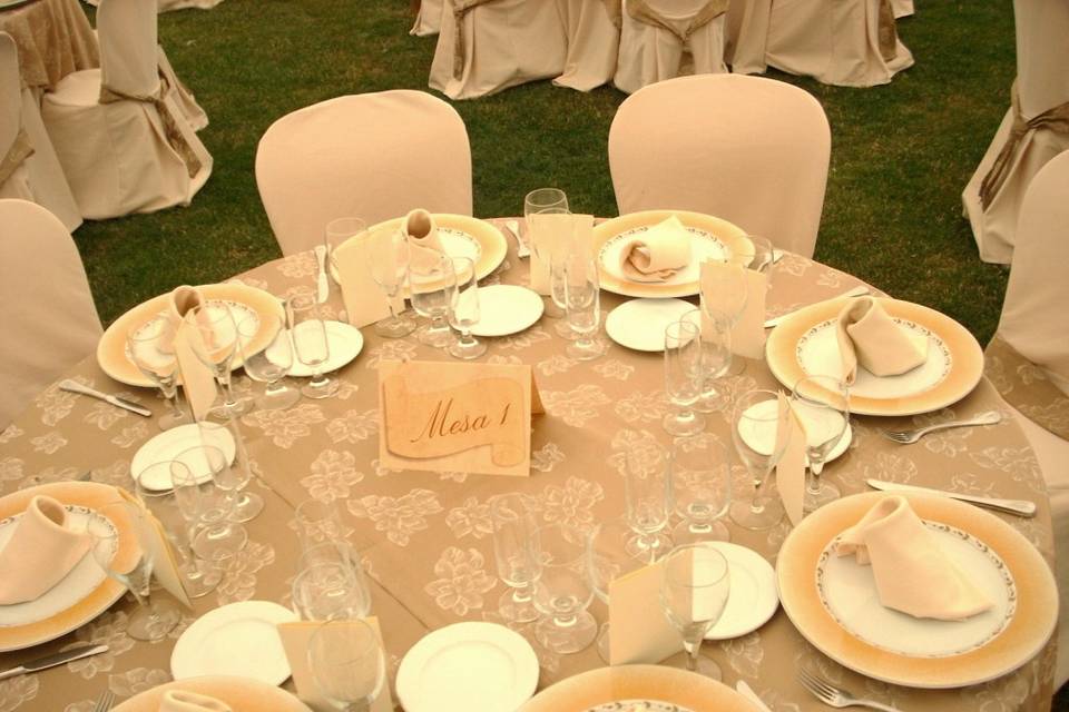 Mesa Invitados Boda (finca las ahijaderas)