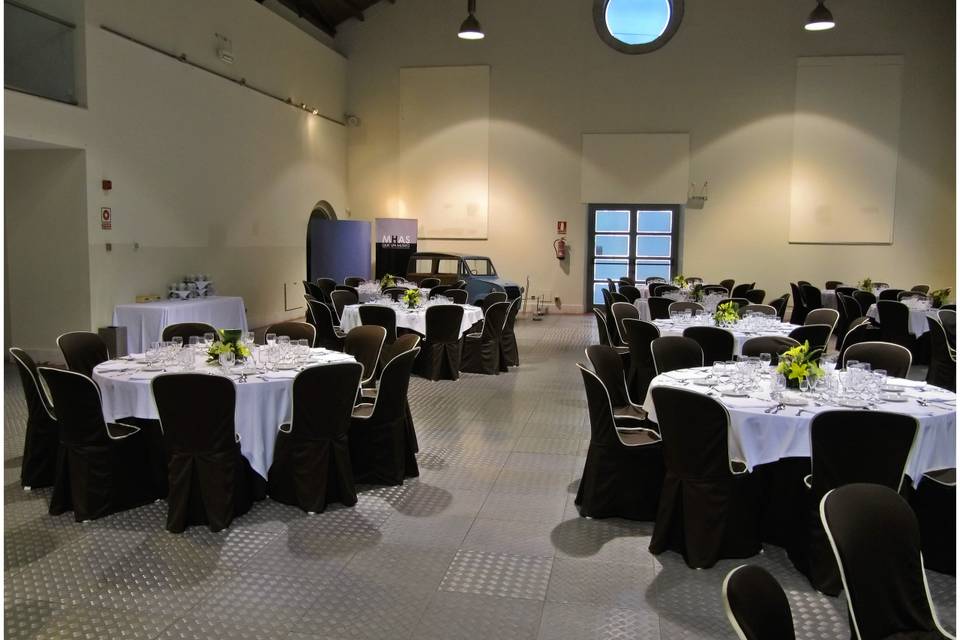 Cena de gala en el Museo