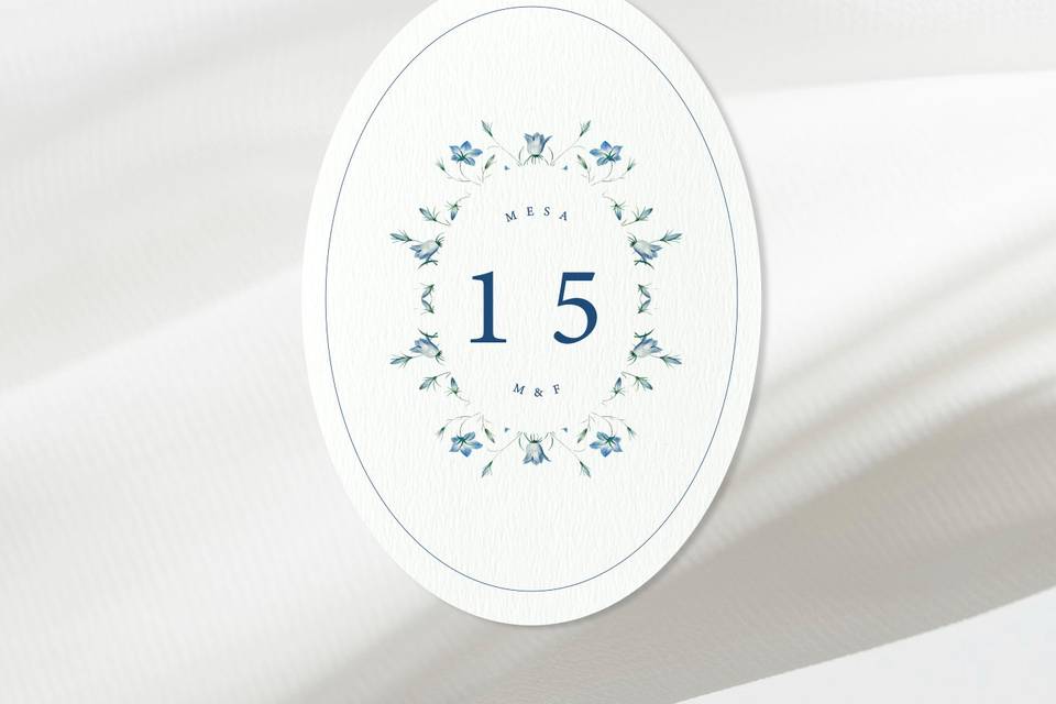 Mesero boda índigo