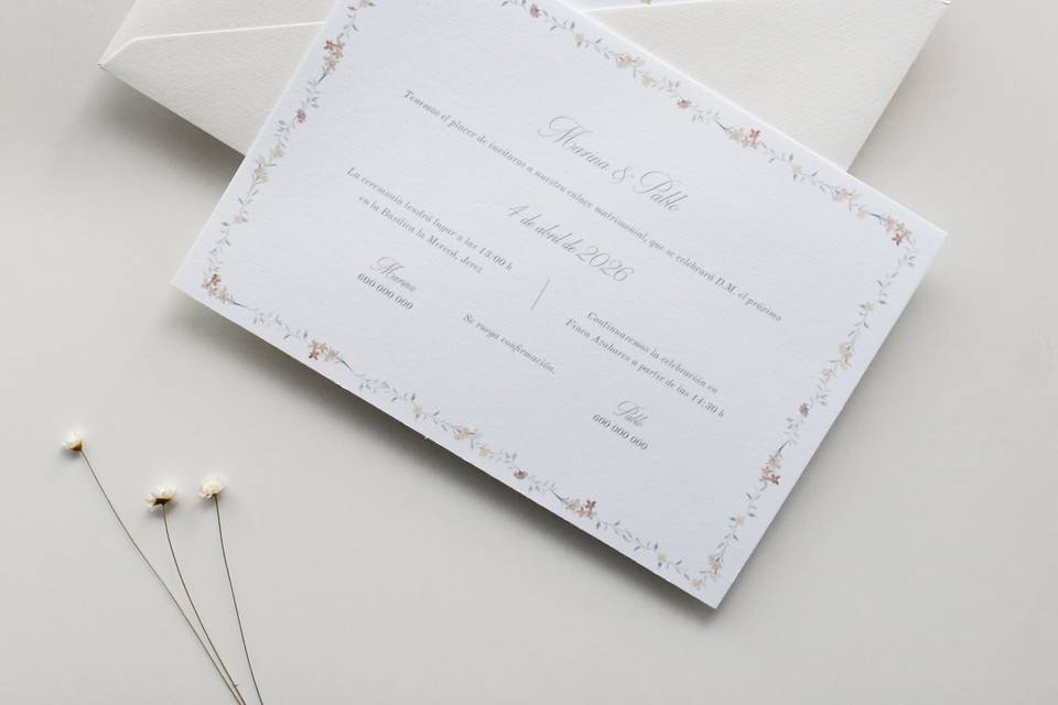 Invitación Primavera
