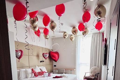 Decoración habitación de hotel