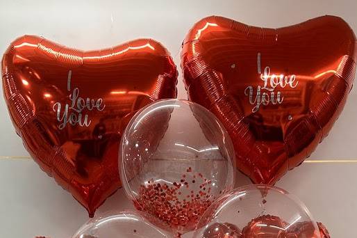 Globos con helio