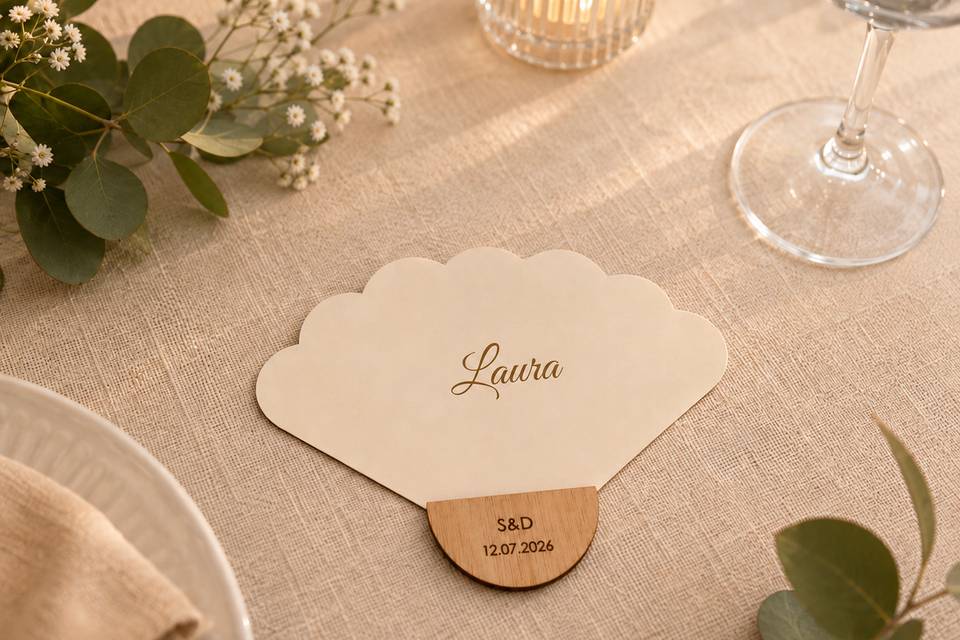 Abanico personalizado