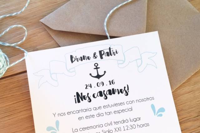 Invitación modelo 