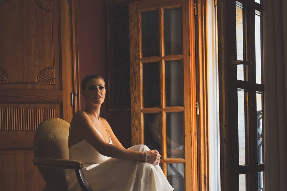 Novia Casa Babel, Villalonga.
