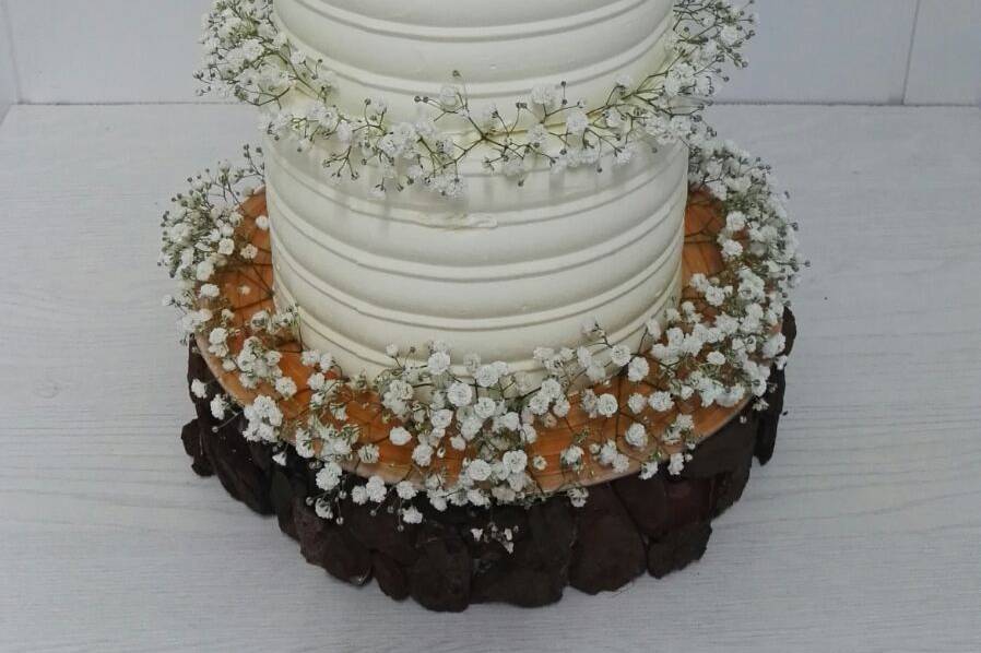 Tarta de boda de paniculata