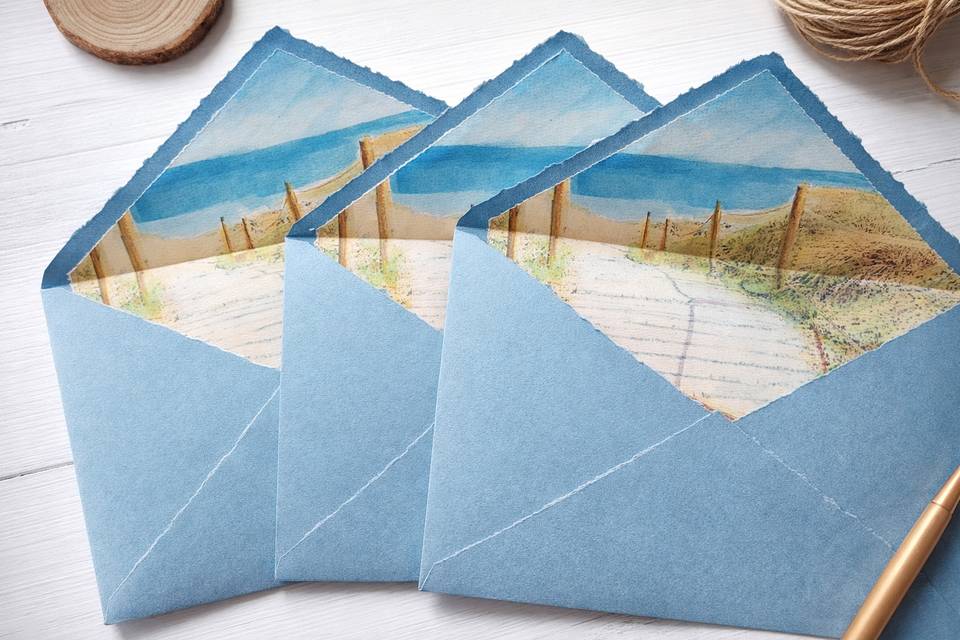 Ilustración pintada a mano