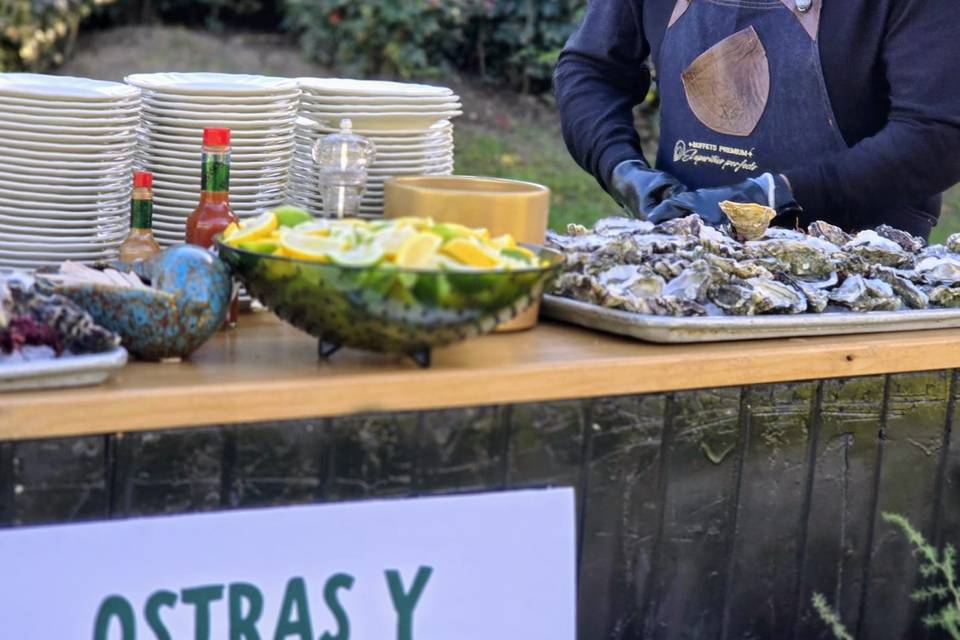 Buffet Ostras y Champagne