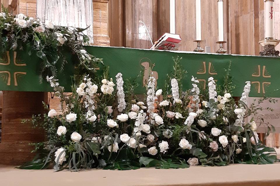Flores de altar elegante