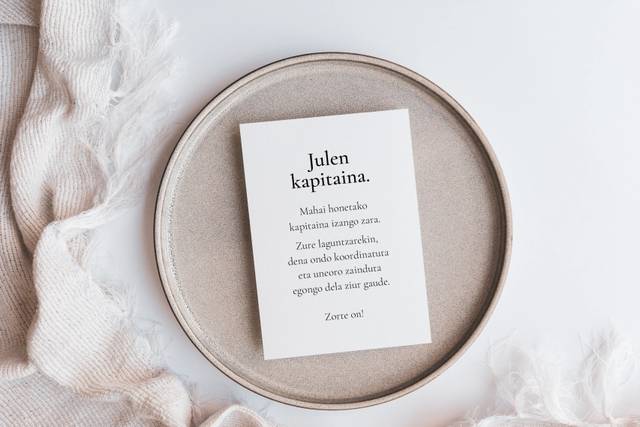Capitán/a de mesa