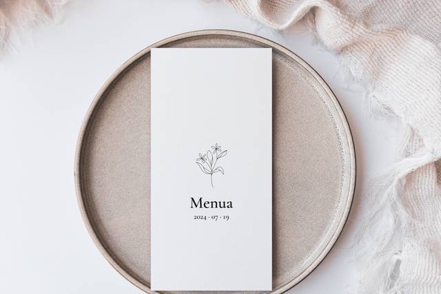 Menú