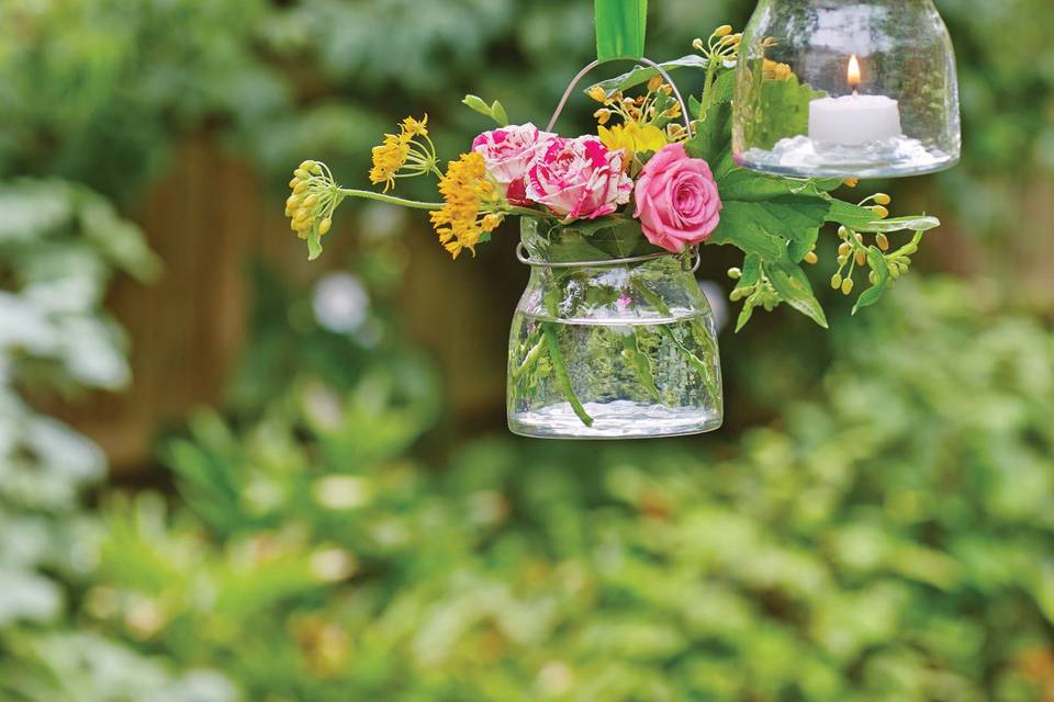 Boda en el jardín