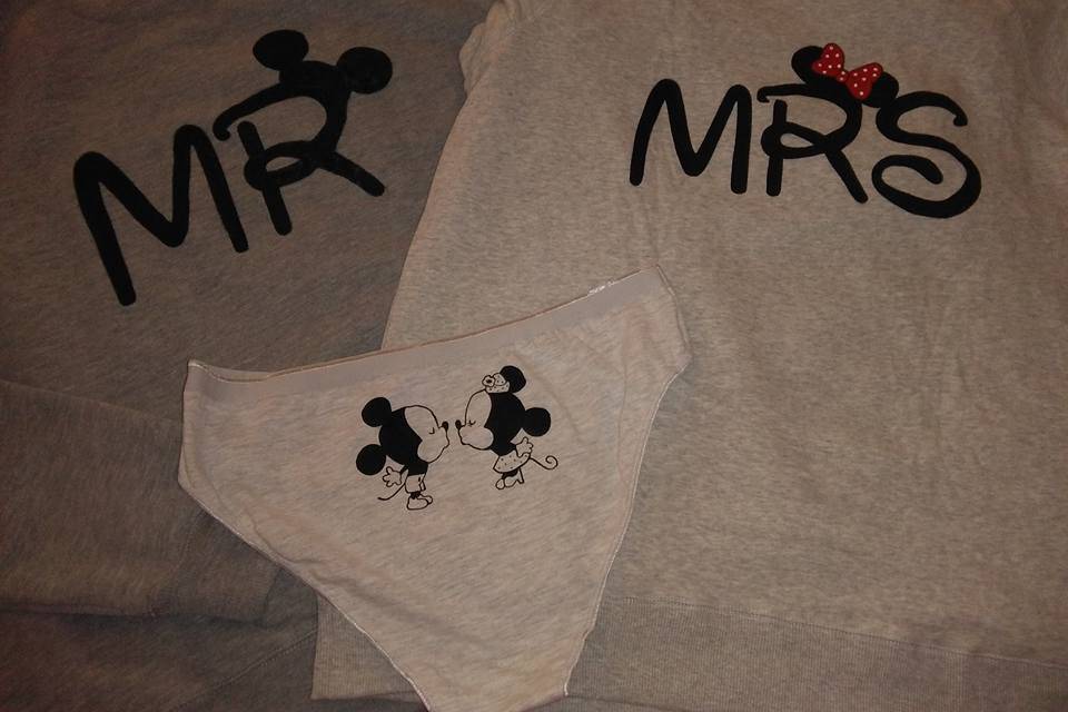 Sudaderas Mr &mrs, Disney