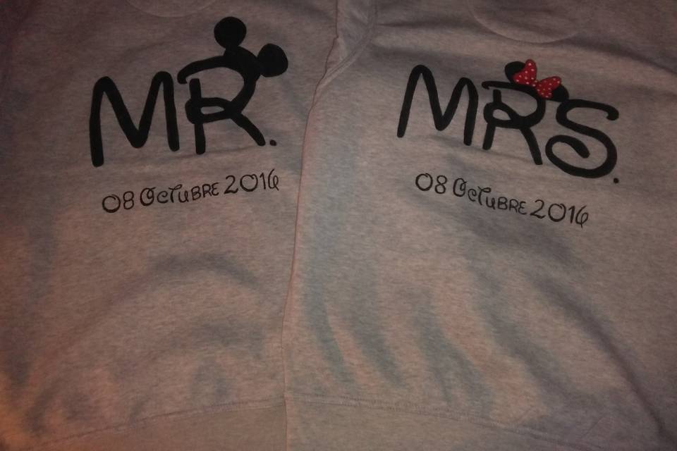 Sudadera Mr y Mrs