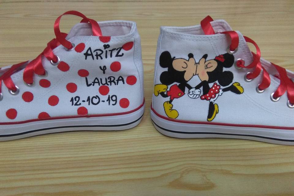 Zapatillas boda