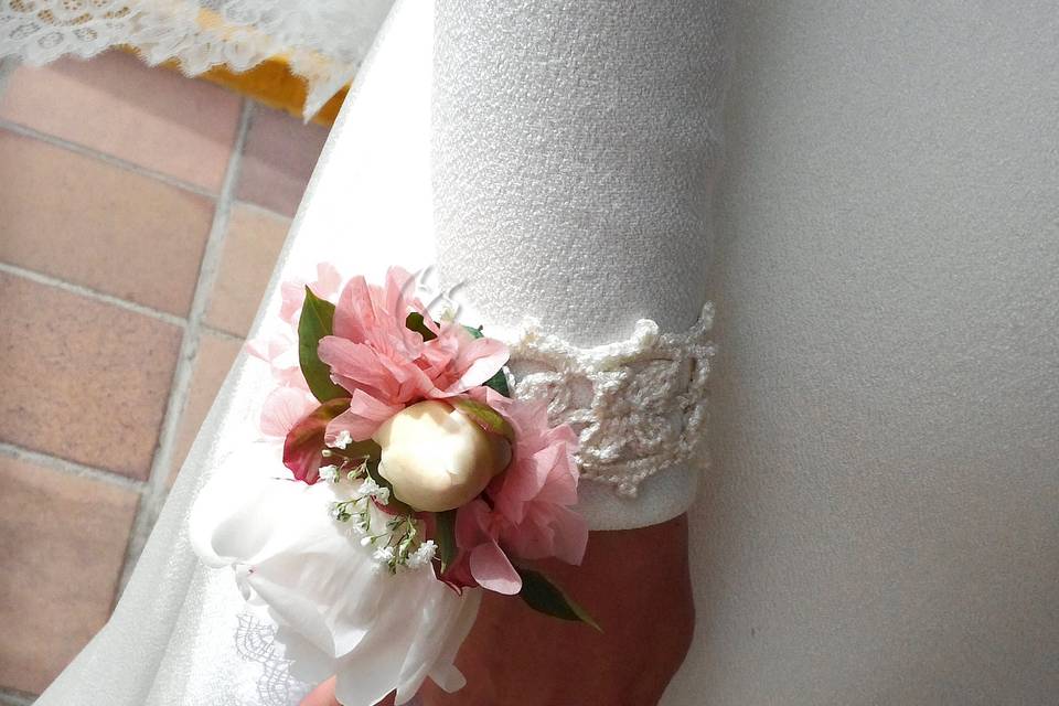 Brazalete de flores