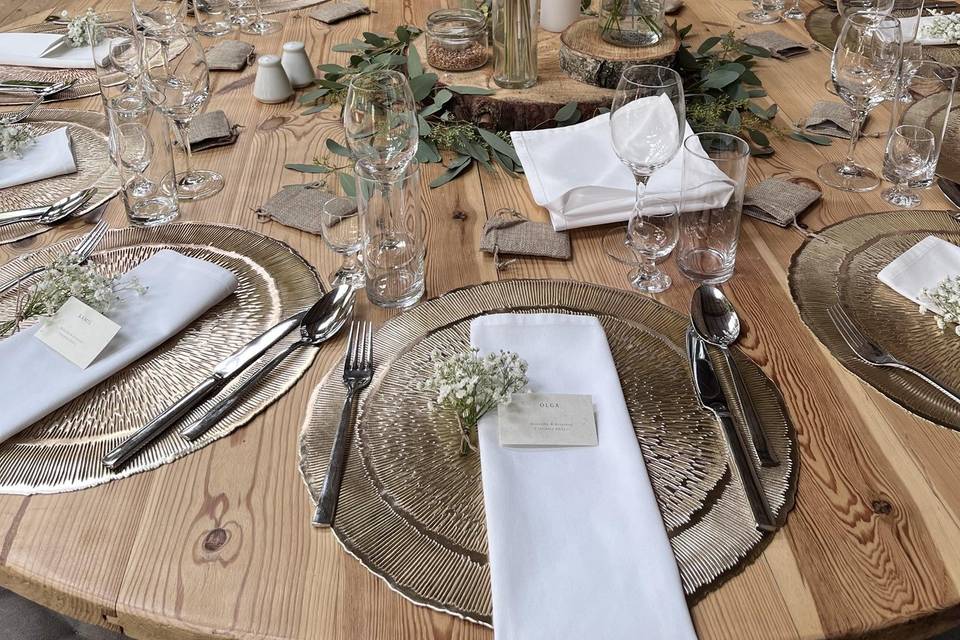 Decoración para boda