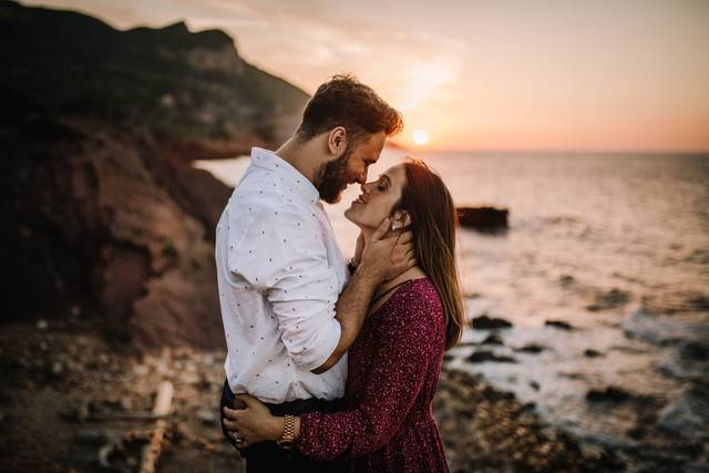 Atardecer romántico