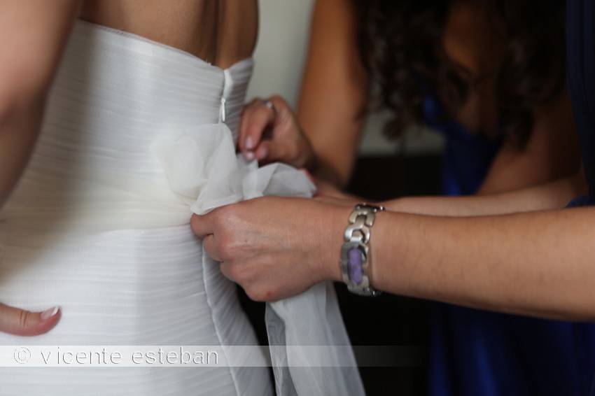 Detalles del vestido