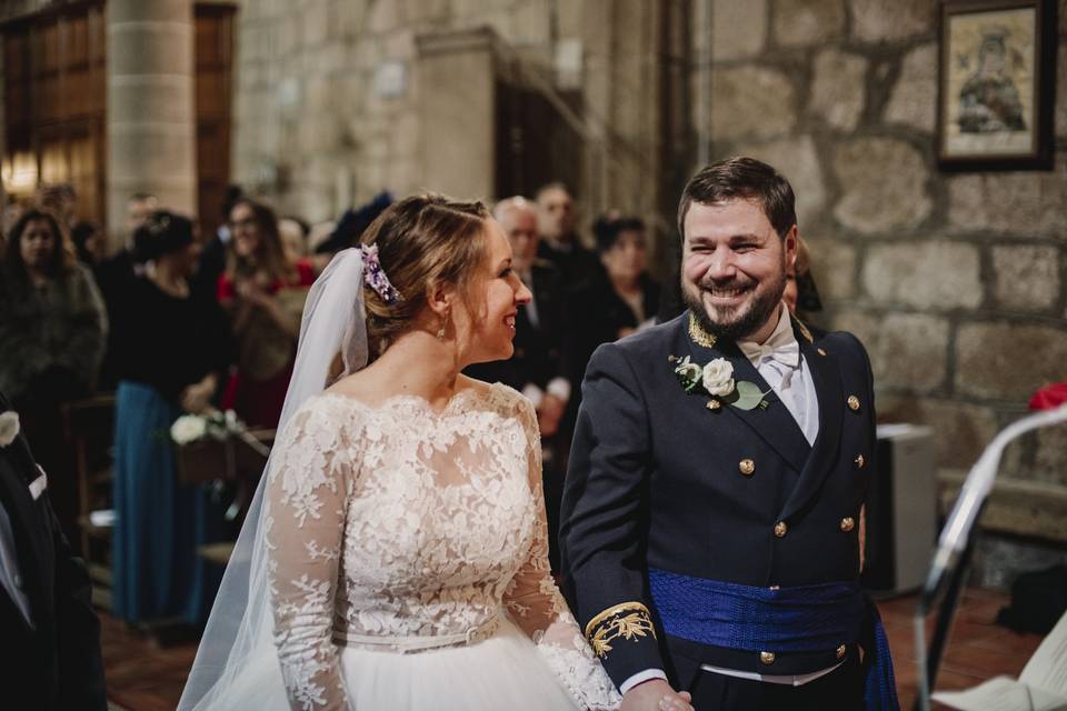 Marta & jaime, boda de invierno