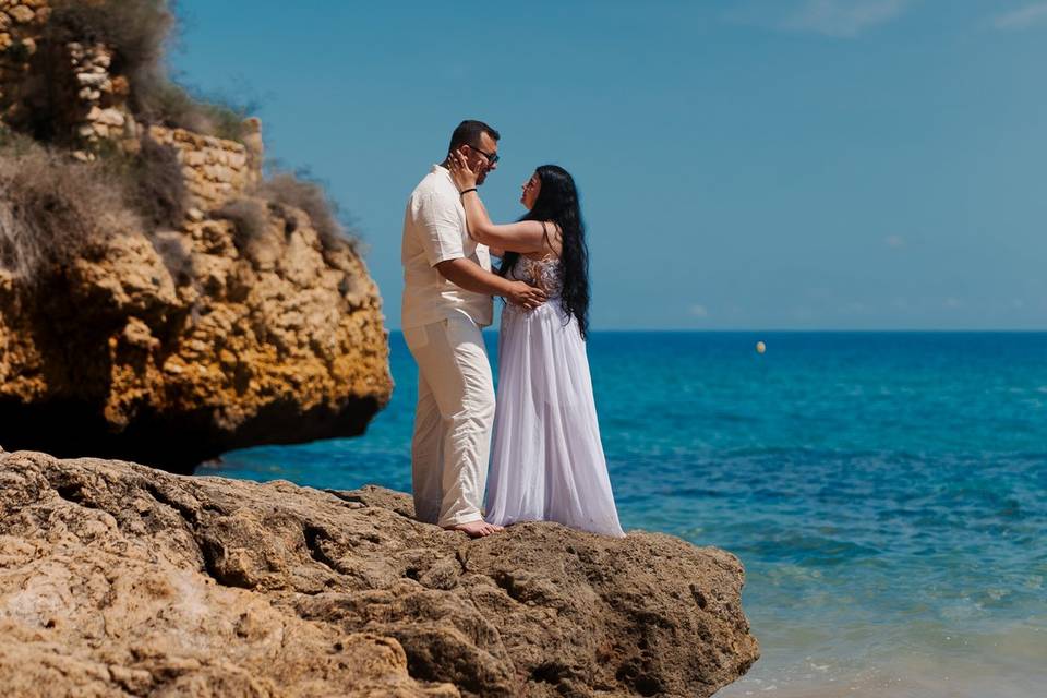 Junto al mar