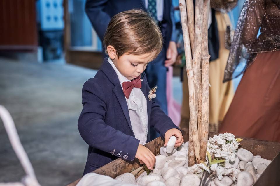 Traje de niños