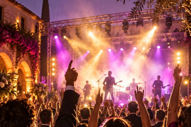 Una boda convertida en un concierto inolvidable