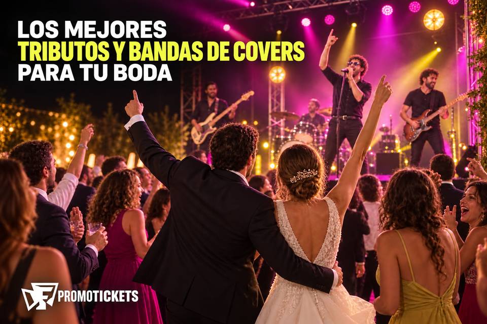 Las mejores bandas tributo y covers para tu boda